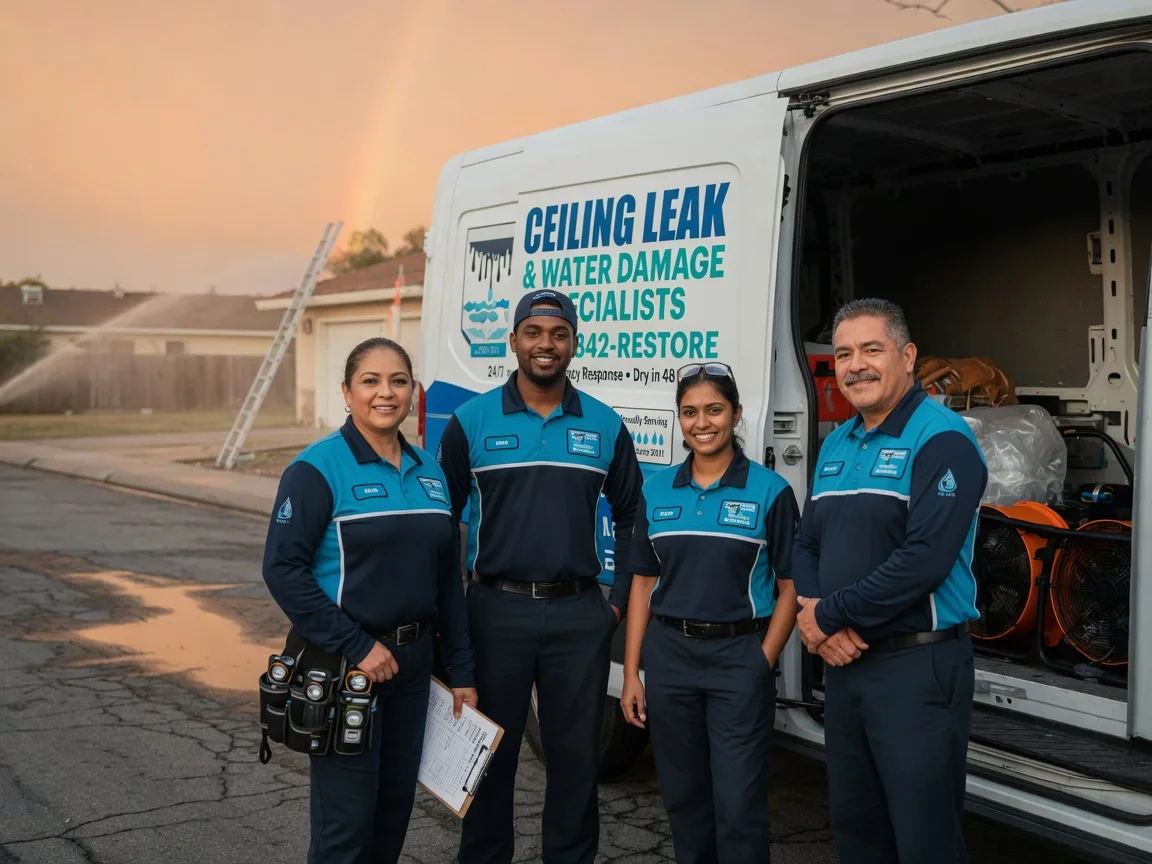 Ceiling Leak Cleanup company in Churchville, VA